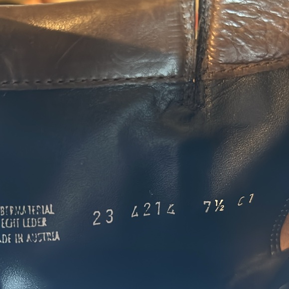 Paul Green brown leather ankle boots - Picture 8 of 10